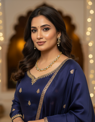 Crystal Bloom Elegance Necklace Set