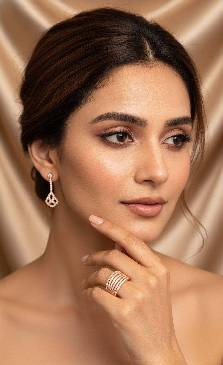 Luxurious Pavé Band Ring