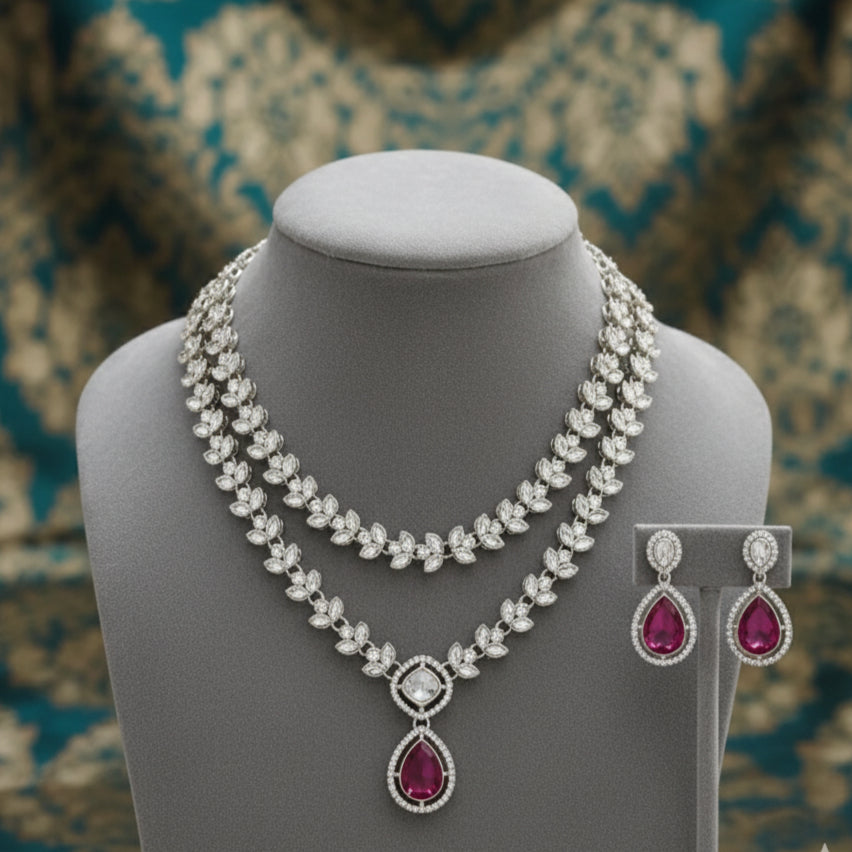 Exquisite Gold and Emerald Jewelry Set