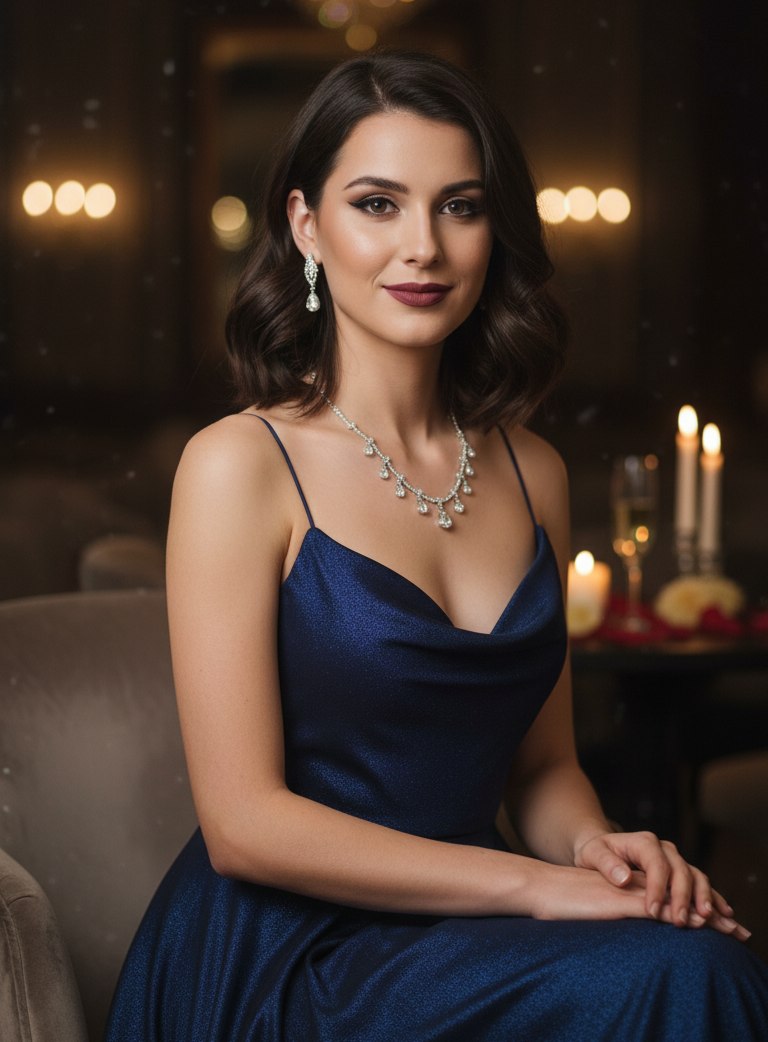 Dazzling Teardrop CZ Bridal Set